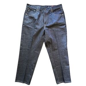 Vintage ECKO UNLIMITED Jeans Mens 38x42 Blue Denim BAGGY FIT Straight Leg Pants